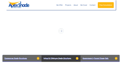 Desktop Screenshot of apexshade.com.au